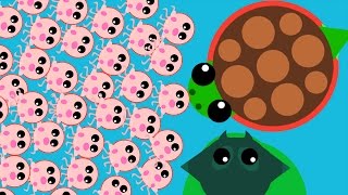 Mope.io MASSIVE UPDATE New Ocean Animals!(Similar Game to Slither.io Agar.io Diep.io)