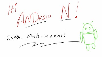 Android N multi-window on Pixel C