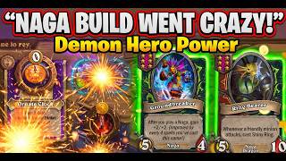 This Naga Build Went Crazy | Hearthstone Battlegrounds