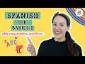 The abc song animal sounds counting 123 and more all in spanish with miss vale