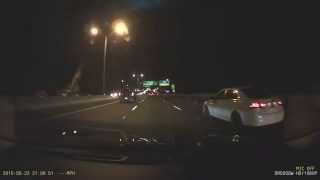 Tesla close call