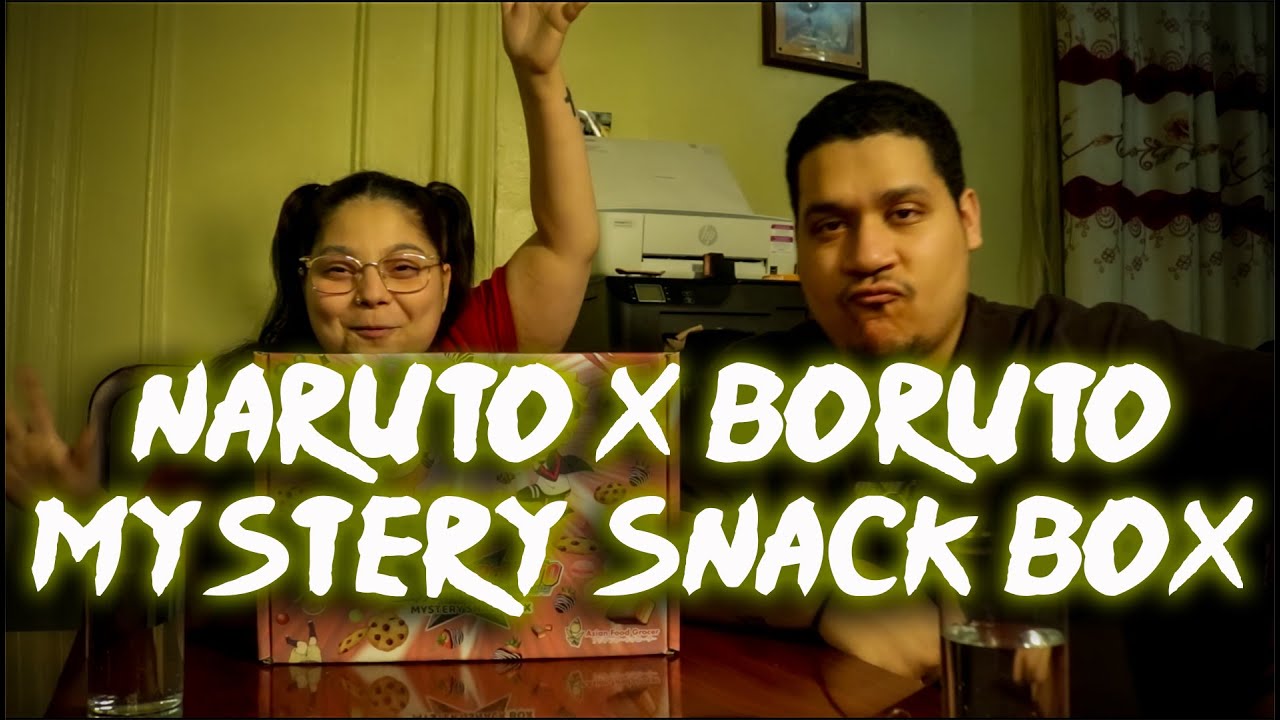 Naruto X Boruto Mystery Snack Box | Food Review