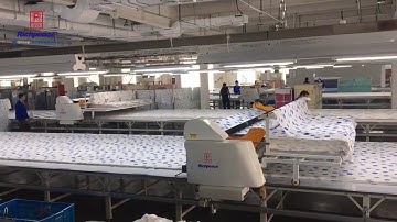 Richpeace Automatic Spreading Machine in our customer factory