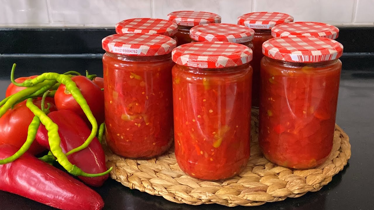 Kışlık Menemen Nasıl Yapılır/Annemin Yıllardır Vazgeçilmez Tarifi💯Mevsimindeki Gibi Tazecik