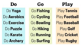 Do, Go & Play