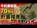 【老後の現実】70代の貯蓄格差がヤバい！70代を襲う「支出3大モンスター」の正体とは？
