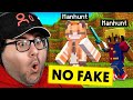 REAGISCO AD UNA MANHUNT DI MINECRAFT 100% REALE!