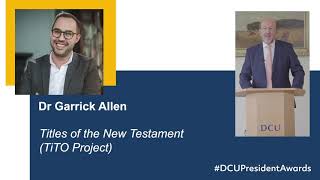 DCU President's Awards for Research and Impact 2020