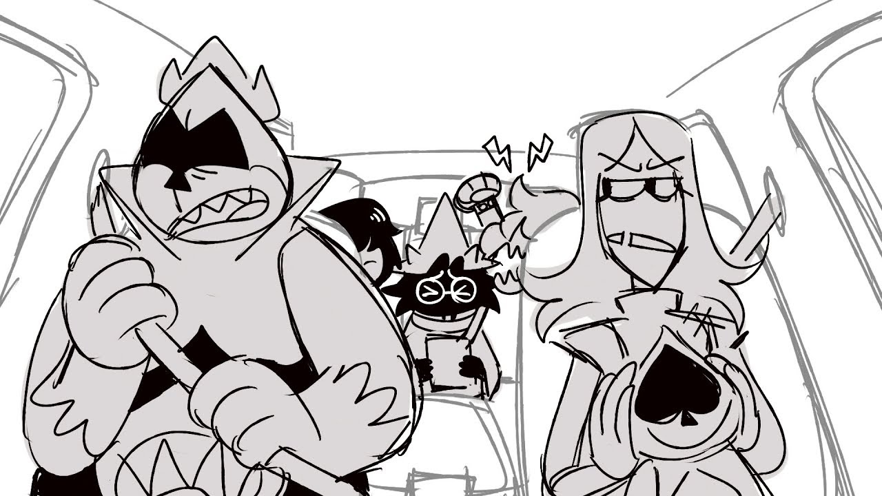 A day with King and Rouxls Kaard (Deltarune animatic) - YouTube.