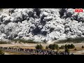 Huge Explosion in Yellowstone: Live Footage Geyser Explosions, Threatening Tourists Lives Very Scary