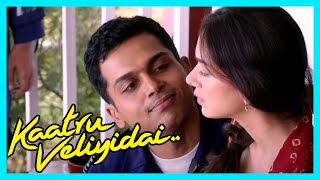 Kaatru Veliyidai Tamil Movie | Karthi argues with Aditi | Karthi | Aditi Rao Hydari