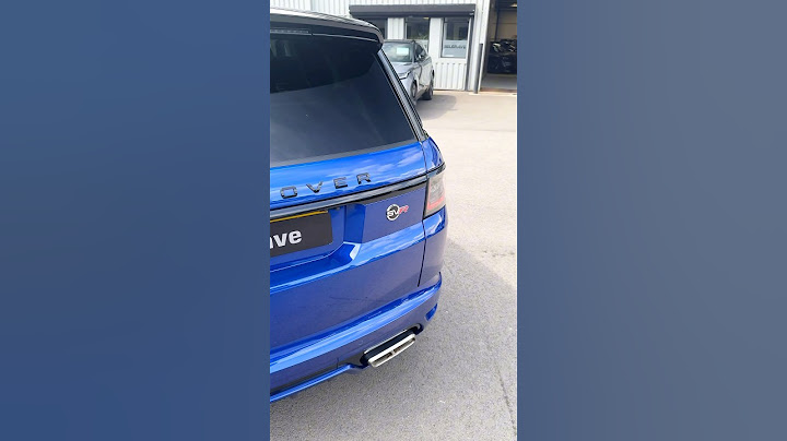 This is the FASTEST Range Rover ever! #automobile #cartok #landrover #rangeroversport #svr #cars