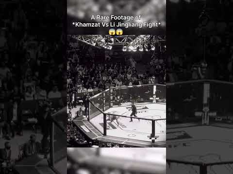 A Rare Footage of'Khamzat Vs Li Jingliang'😱😱Fight #ufc #mma #mmaedits #ufcedit .