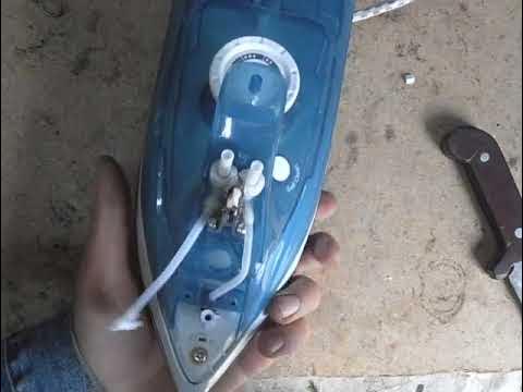 Как разобрать утюг brayer