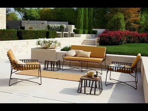 Video: Mobilier modern de mobilier de gradina de Perantonio Bonacina