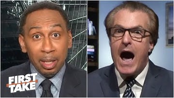 FIRST TAKE | Stephen A. on Mel Kiper Jr. "reacts to" Would Fields or Wilson be drafted first?