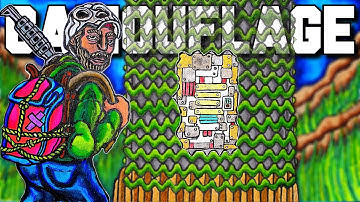 I Built a CAMOUFLAGED Solo Hideout - Rust