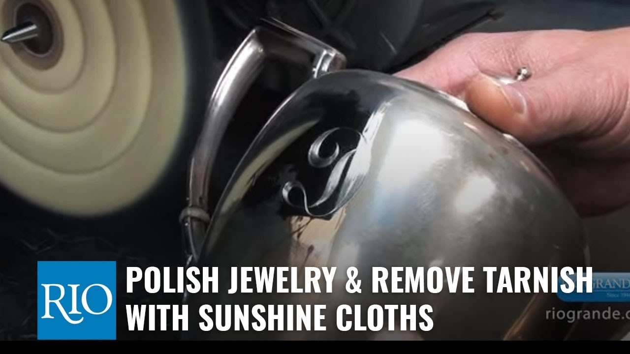 The Sunshine Cleaning Cloth for Jewelry Polishing . Tarnish