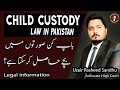 Child custody law in Pakistan | Custody of minor | Guardian Court