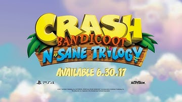 Crash Bandicoot N. Sane Trilogy (PS4) - CB1 Level 5 Upstream (100%) [Developer Playthrough Promo]