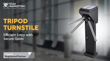 Explore the Future of Access Control with Tripod Turnstile!