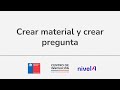 5. Crear material y crear pregunta en Google Classroom