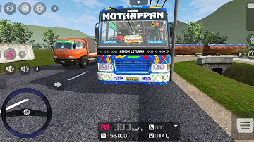 Muthappan Private Bus Mod In Bus Simulator Indonesia - Bussid Bus Mod - Bussid Car Mod - Bussid