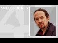 Entrevista electoral a Pablo Iglesias