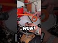 Have you ever enhanced drumsticks like this? #shorts #short #tip #tape #tone #drums #drumsticks
