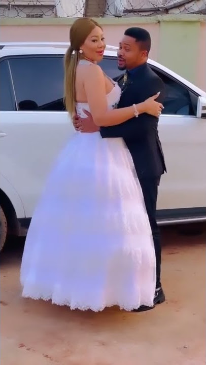 Nollywood star Actor Mike Godson with his beautiful bride. #nollywood #shorts #movie #shortvideo
