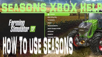 Farming Simulator 17 SEASONS Mod HOW IT WORKS XBOX  and the M420  tool and vehicle repair/service