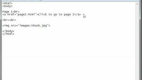 HTML Tutorial 05 - Images and Links