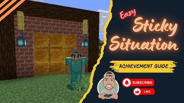 Minecraft Sticky Situation Achievement Guide