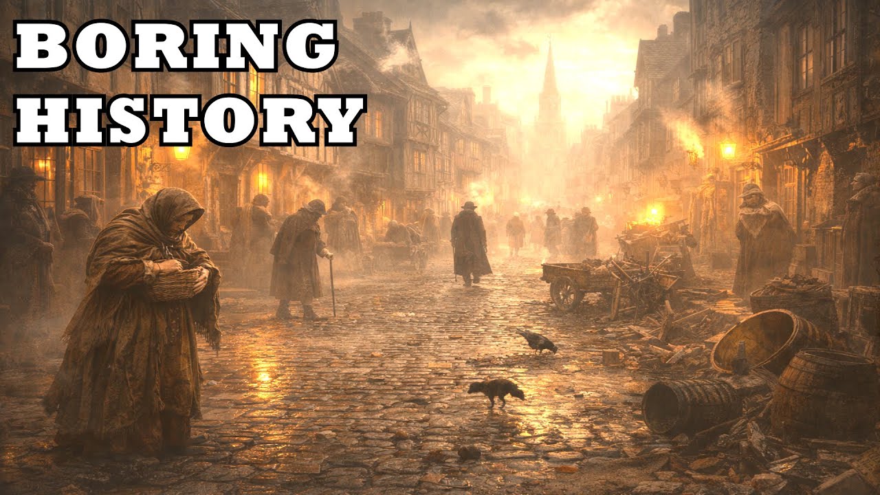 Walking Through London During the Great Plague | History for Sleep