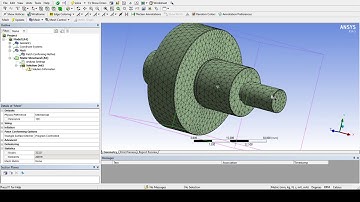 Ansys Meshing - Tetrahedron Mesh - (Patch conforming & Patch independent Meshing Algorithms)