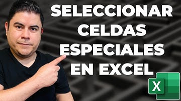 Comando "IR A" en Excel explicado a fondo [Seleccionar celdas especiales]