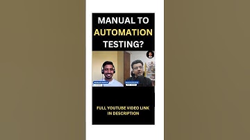 Manual to Automation Testing roadmap | Manual to Automation Testing | Microsoft