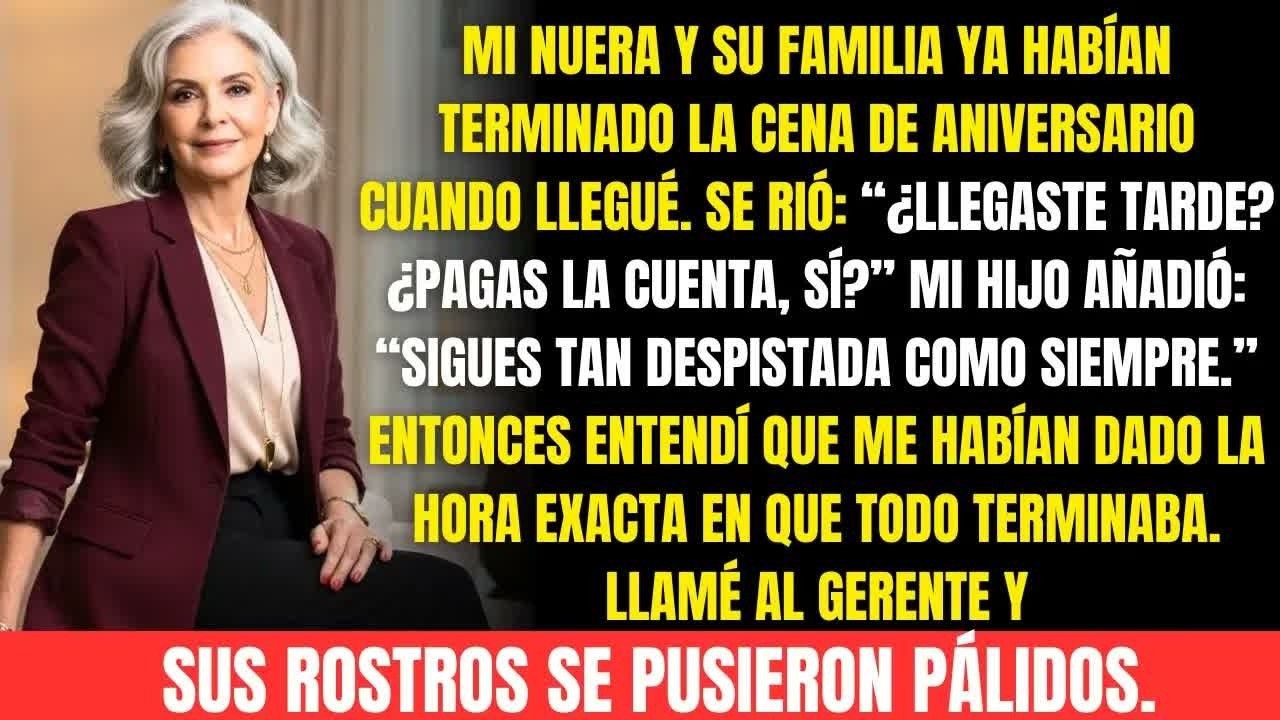 Mi nuera me dio la hora falsa para humillarme. Entonces hice algo que no esperaban.