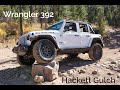 Wrangler 392 on 35's Attempts Hackett Gulch - More Tailpipe and Bumper Dragging