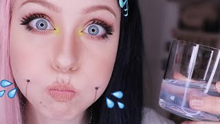 WILL IT SQUIRT? Taking out my Cheek Piercings