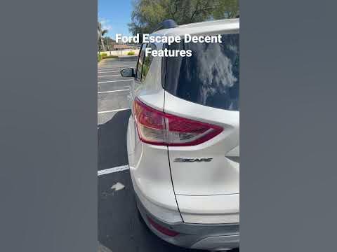 Ford Escape SE 2015 Interesting Features #ford #suv #car - YouTube