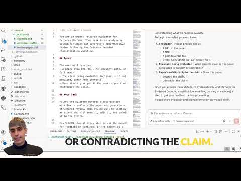 Systematic Paper Reviews with Claude Custom Commands/Skills