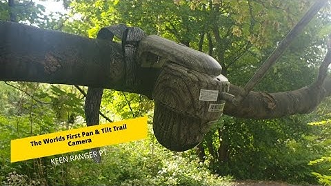 The Worlds First Pan & Tilt Trail Camera -  KEEN RANGER PT