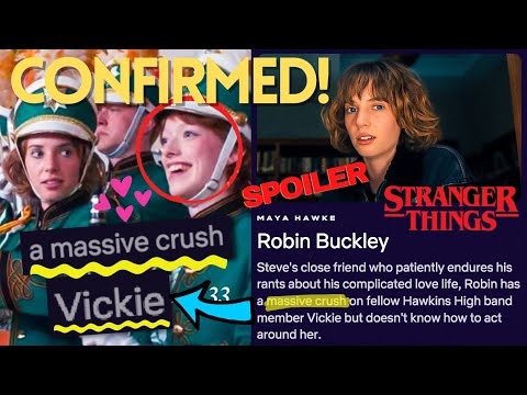 Download AMYBETH IN STRANGER THINGS SEASON 4 SPOILER VICKIE AND ROBIN LOVE INTERESTS CONFIRMED