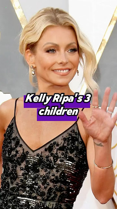 Kelly Ripa's 3 children, what are they doing now?#kellyripa #MarkConsuelos #michael #lola #usa