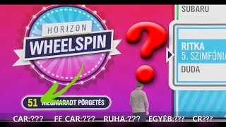 Forza Horizon 4.  51 WHEELSPIN STATISTIC