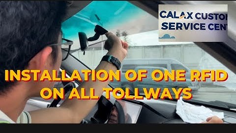 APPLY ONE RFID ON ALL TOLLWAYS EASY AS 123 🚘 #road #trending #roadwatch 
