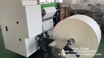 640 Straw Paper Slitting Machine - to Bosnia and Herzegovina