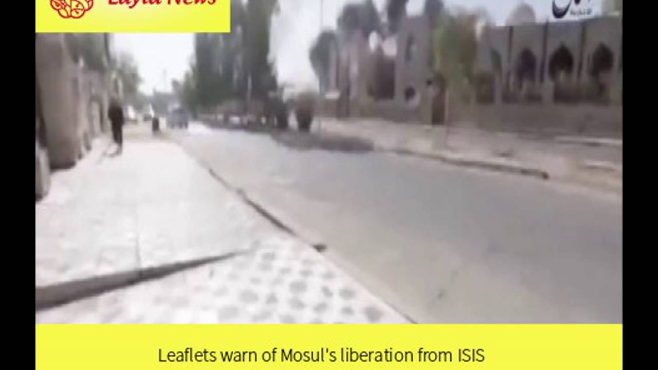 Leaflets warn of Mosul's liberation from ISIS | By : CNN