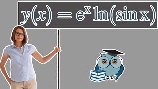 Как найти производную функции y (x) = e^x ln (sin x)?